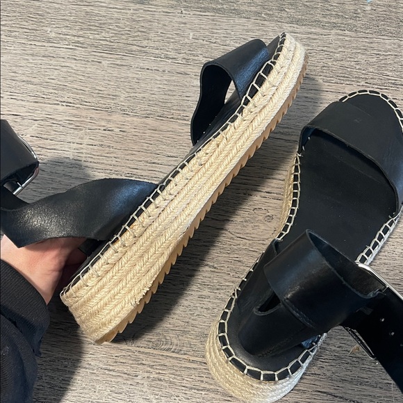 Franco Sarto-Marona Espadrille Wedge Sandal Size 9.5 - Picture 8 of 8